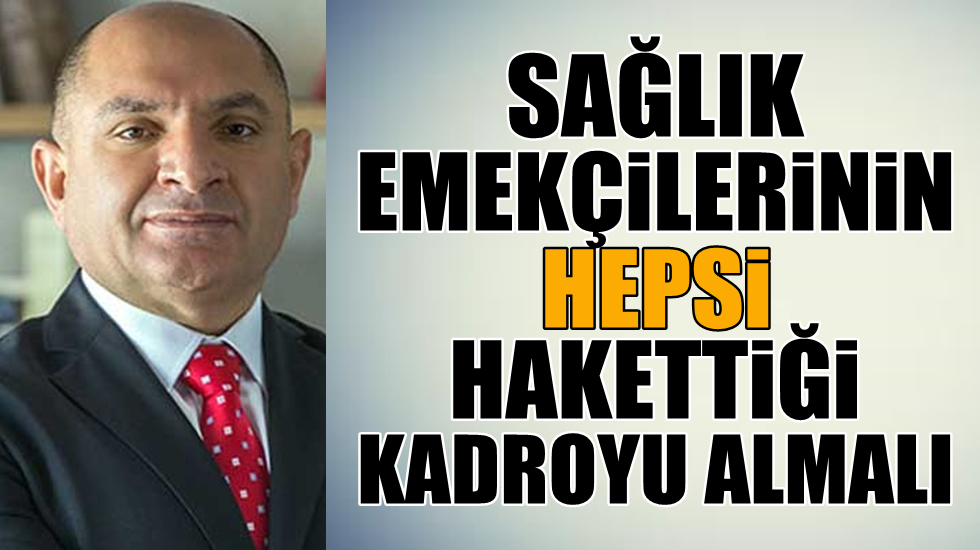 CHP’li Tarhan: Emekçiler arasında ayırım yapılamaz