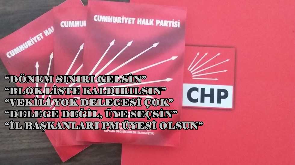 CHP’nin tüzük için örgüte verdiği süre bugün doluyor