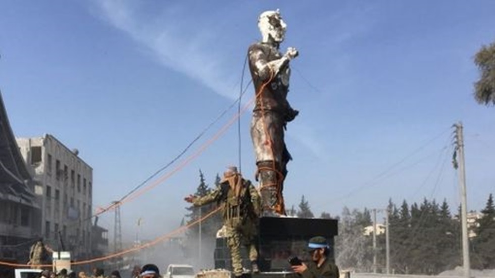 TSK’dan Demirci Kawa heykeli açıklaması: Tarihi eserler, dini/kültürel yapılar bizim için dokunulmazdır