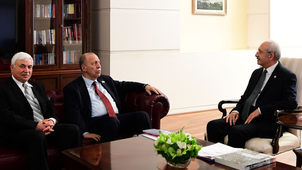 Kılıçdaroğlu ve ‘Temiz seçim platformu’ üyeleri bir araya geldi