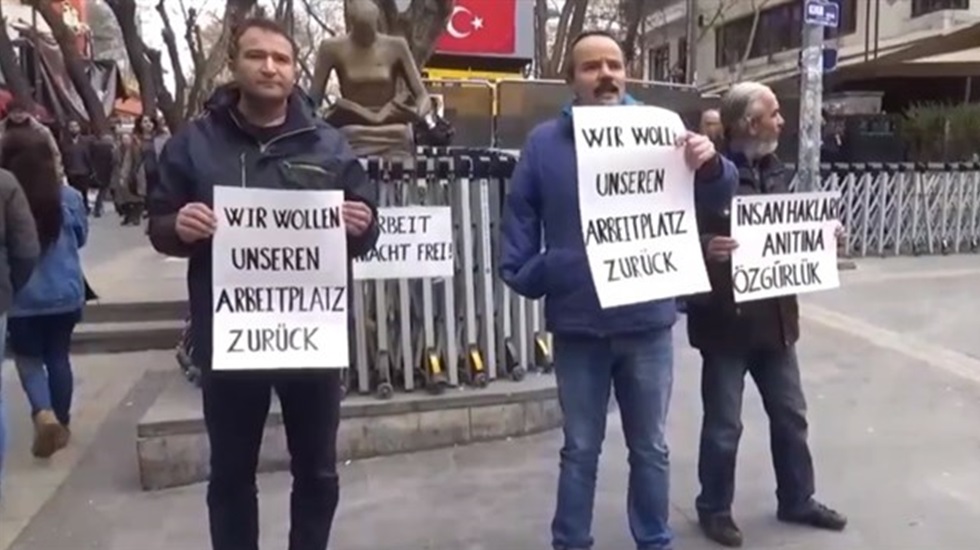 Veli Saçılık Almanca eylem: Türkçe söyledik anlamadılar