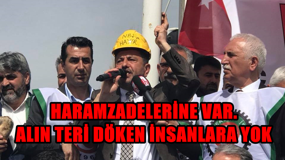 Ağbaba; “Yandaşın silinen vergi borcu, fabrikaların 142 yıllık zararına bedel”