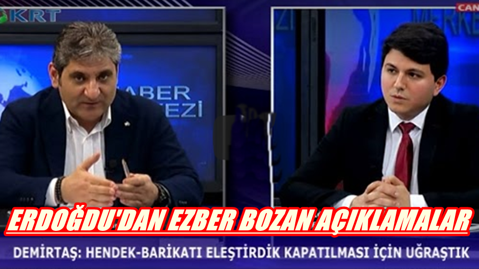 Aykut Erdoğdu: Demirtaş’ın terörü bitirme çabası samimiydi, bu yüzden içeride