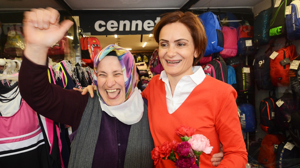 CHP’li Kaftancıoğlu Kağıthane’de