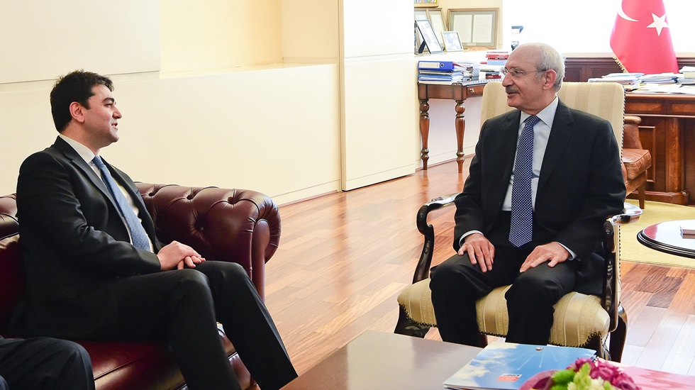 Kılıçdaroğlu, DP genel Başkanı’yla görüştü