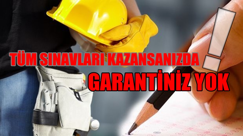 Taşeron işçisi “İhtiyacımız yok” diye kadroya alınmadı