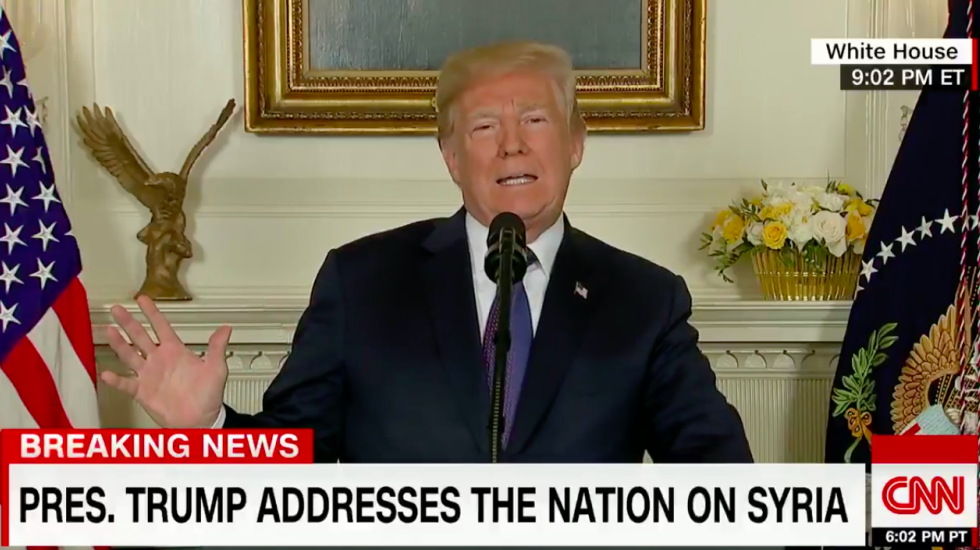 SON DAKİKA! Trump açıkladı: ABD’nin Suriye askeri harekatı resmen başladı