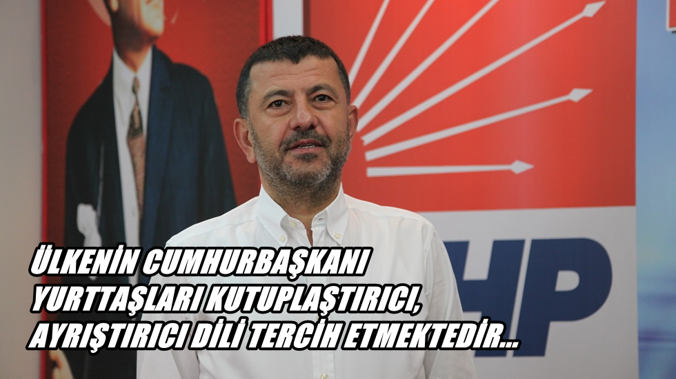Ağbaba: “İnönü’nün dediği gibi; ‘hadi canım sende”