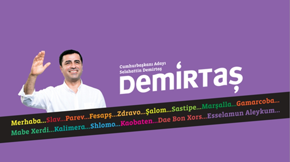 HDP’nin adayı Demirtaş’ın bildirgesinde ‘özerklik’ yok