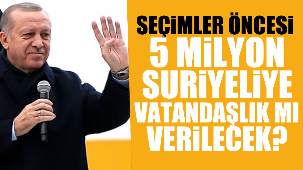 Erdoğan: Hepsi türkçe konuşuyor, bu insanları gerekirse vatandaşlığa alalım…