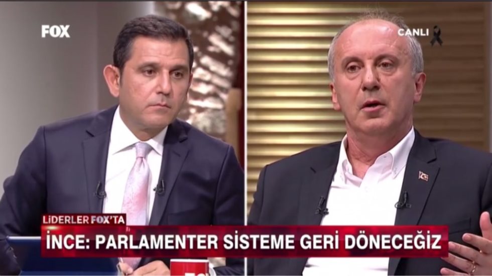 Fatih Portakal, Muharrem İnce karşısındaki üslubuyla tepki topladı