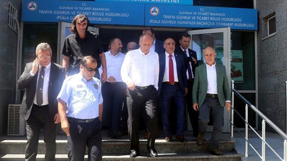 Muharrem İnce’nin heyetine Yunanistan engeli