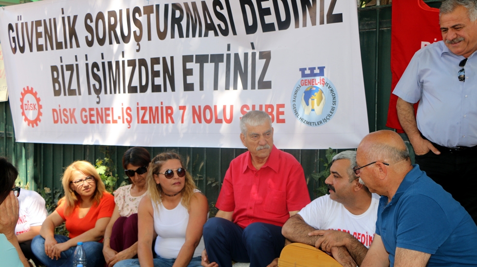 Kani Beko güvenlik soruşturmasına takılan işçileri ziyaret etti