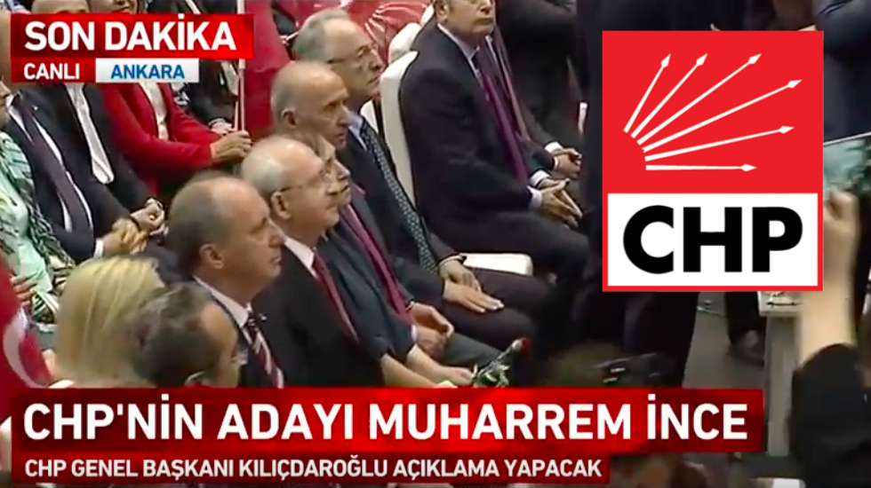 Muharrem İnce ve Kemal Kılıçdaroğlu alkışlar eşliğinde salona girdi