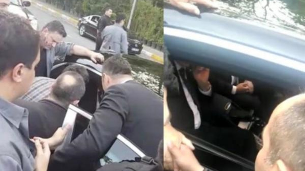 Taksici Erdoğan’a ‘açız’ deyince korumalar devreye girdi