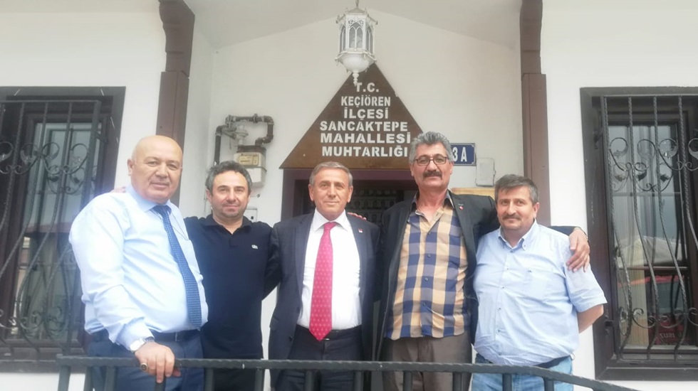 CHP’li Yıldırım Kaya’dan Keçiören muhtarlarına ziyaret