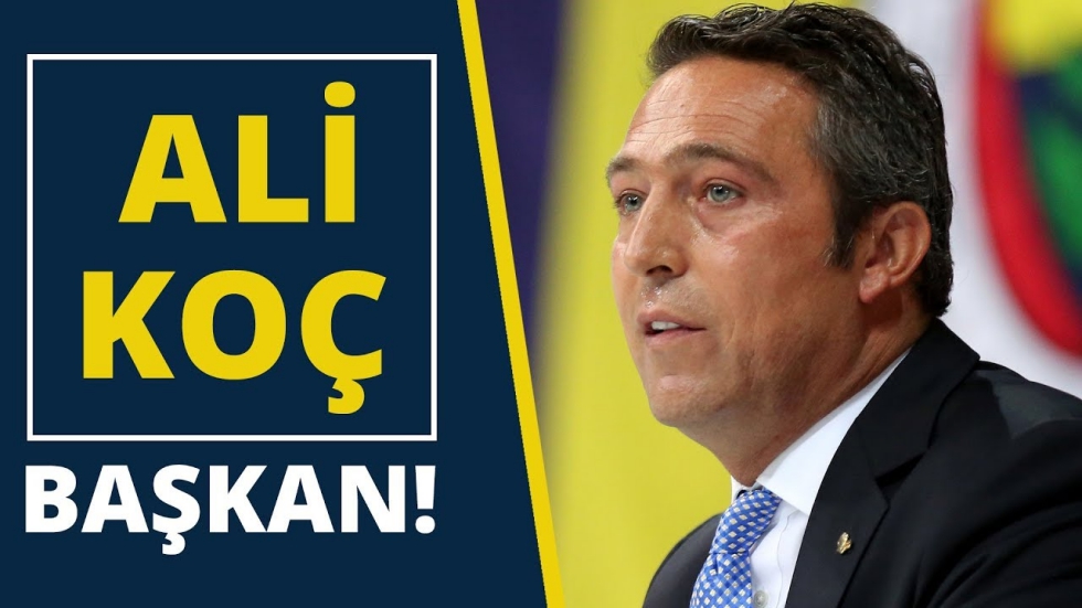 Fenerbahçe’nin yeni başkanı Ali Koç