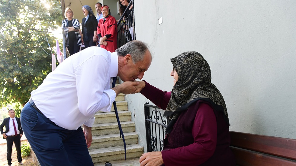 İnce Bayram’a köyünde girdi