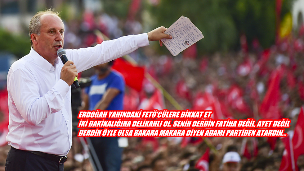 İnce’den Erdoğan’a: “Kibir kulesi, her şeyi biliyor… Jinekolog, doktor, mühendis”