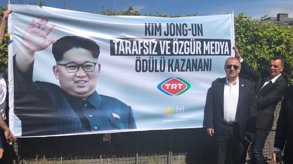 İYİ Parti’den TRT’ye Kim Jong’lu Gönderme