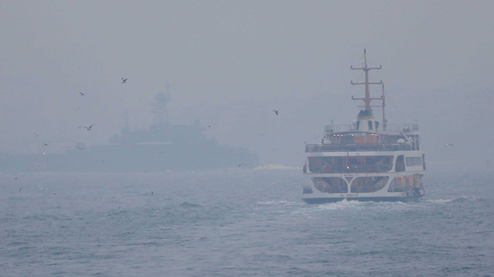 İstanbul'da deniz ulaşımına hava muhalefeti