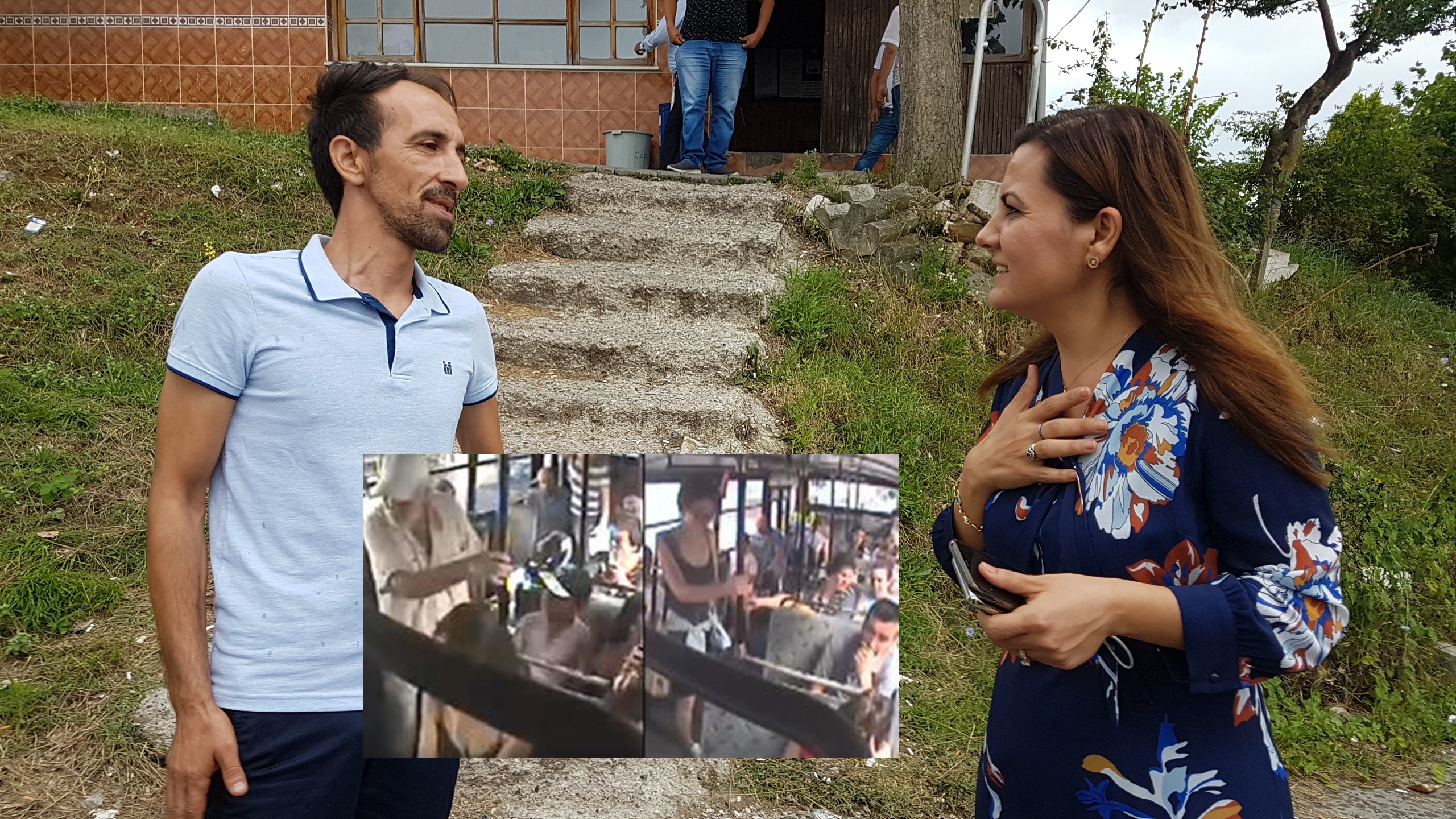 Hürriyet’ten otobüsünü karakola çeken o şoföre destek ziyareti