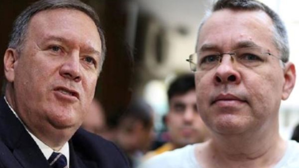 ABD Dışişleri, Brunson’un bir tek tahliyenin saatini bildirmemiş!