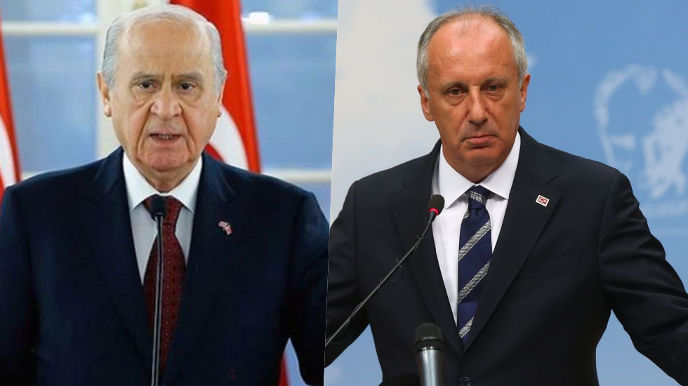 Muharrem İnce'den, Bahçeli'nin o sözlerine ironi: 'Cumhurbaşkanı da, ilerideki yardımcıları da Türk olacaktır!'