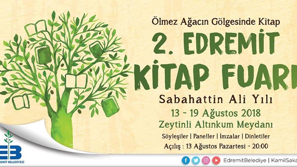 Edremit’te İkinci Kitap Fuarı 13 Ağustos’ta Başlıyor!