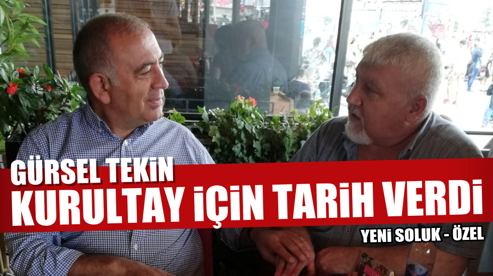 Tekin’den ‘Kurultay’ açıklaması: Buraya gelmemeliydi!