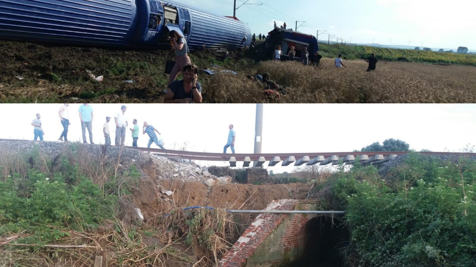 Çorlu’da cinayet gibi tren kazası: Ölü ve yaralılar var…
