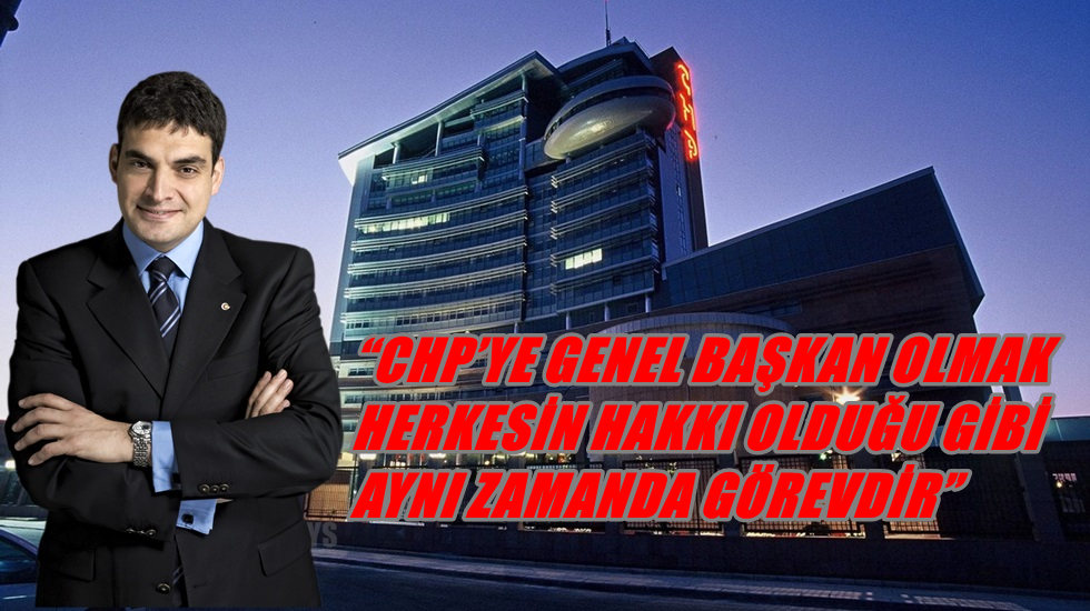 Umut Oran’dan Genel Başkanlığa adaylık sinyali!