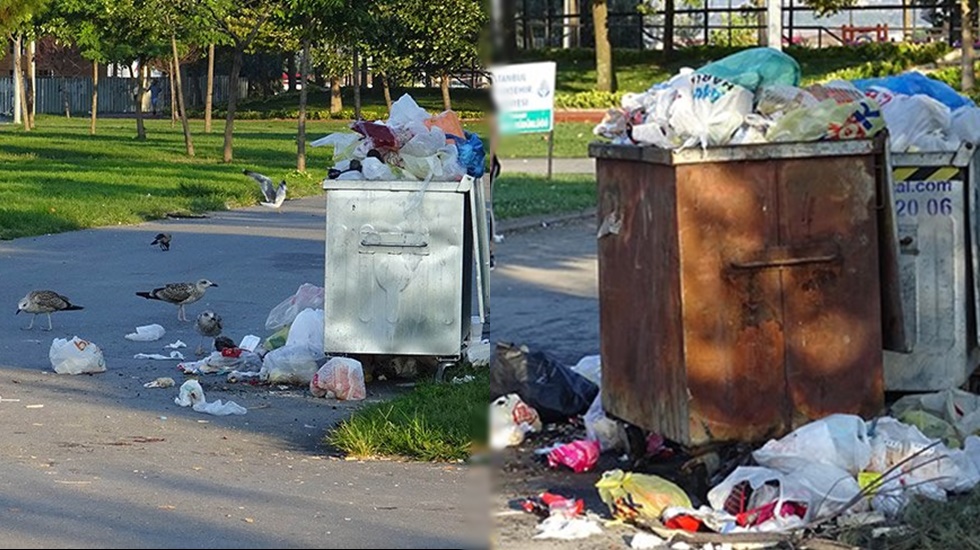 Sahil çöple doldu, halk sahilden sorumlu olan İBB’yi göreve çağırdı