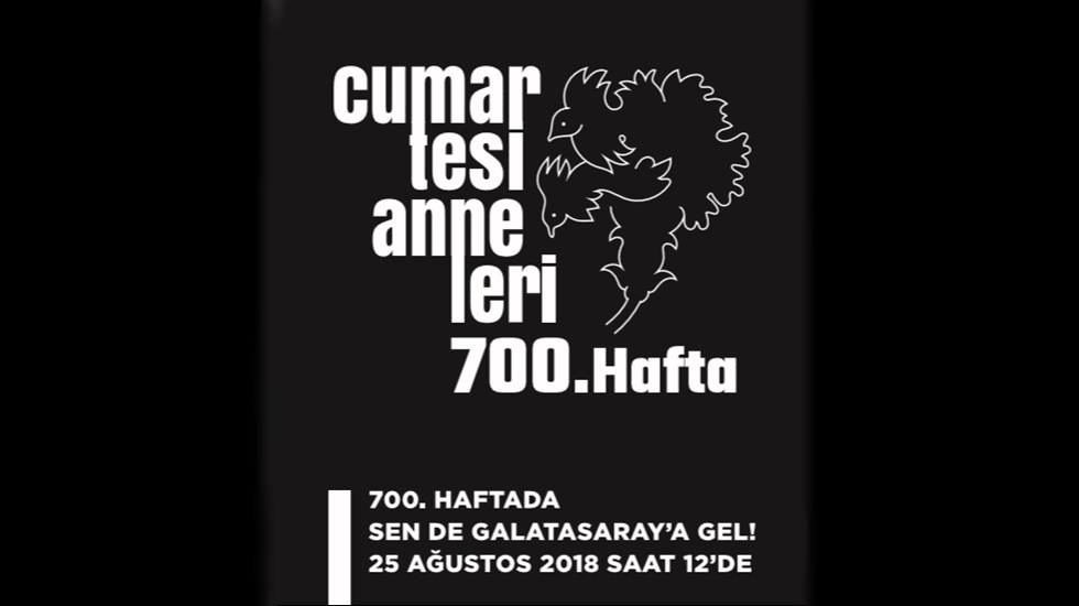 Cumartesi Anneleri 25 Ağustos’ta 700. kez toplanacak
