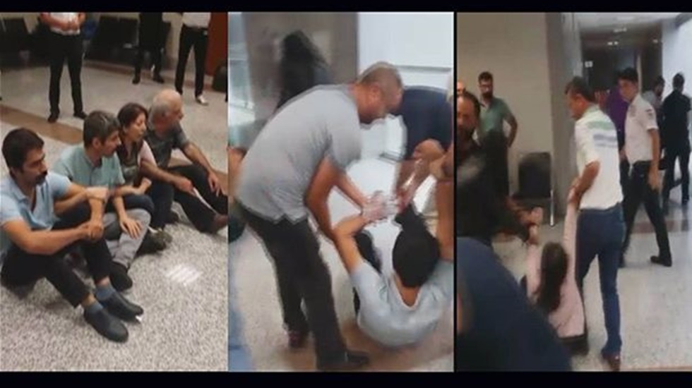 Avukatlar duruşma salonunda darp edilerek çıkartıldı
