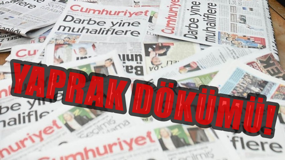 Cumhuriyet gazetesinde istifalar peş peşe devam ediyor