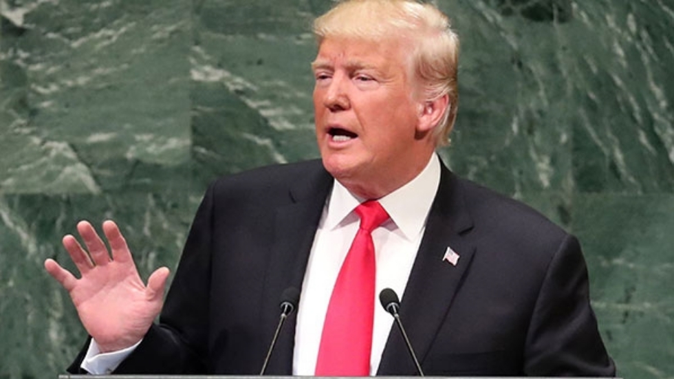 Trump, BM Genel Kurulu'nda konuştu: ABD a&ccedil;ık ara d&uuml;nyanın en g&uuml;&ccedil;l&uuml; &uuml;lkesi...