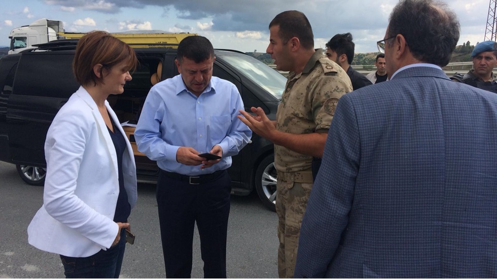CHP heyeti 3. havalimanı inşaatına sokulmadı