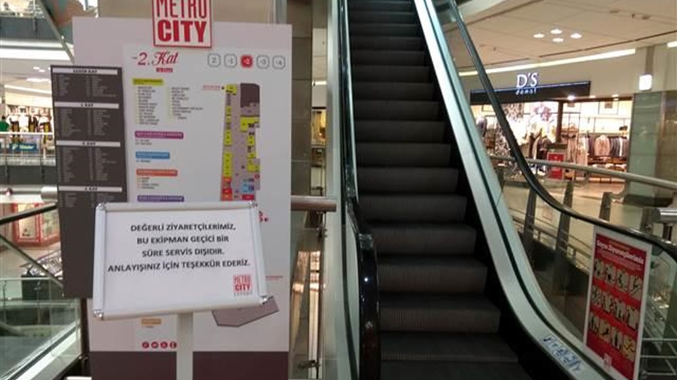 Lüks AVM’deki yürüyen merdivenlere gelen hacizin sebebi belli oldu