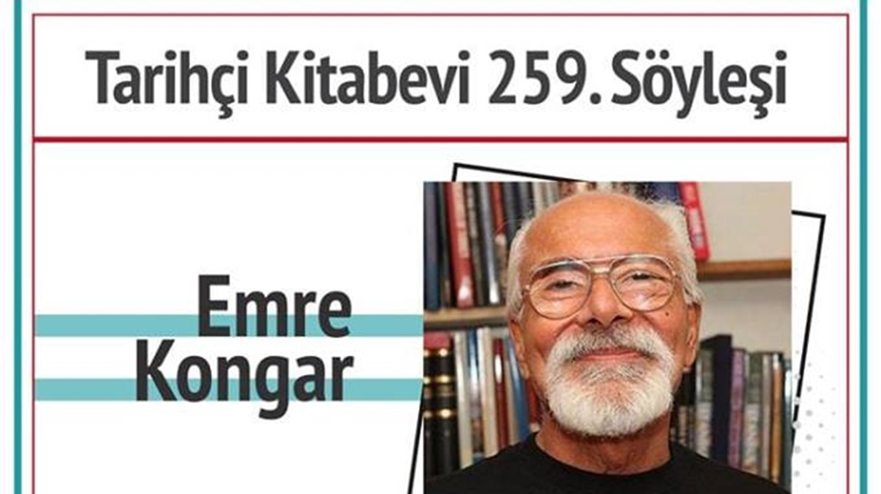 Emre Kongar “Atatürk’ün Gözünden İstiklal Savaşı” söyleşisiyle arihçi Kitabevi’nde