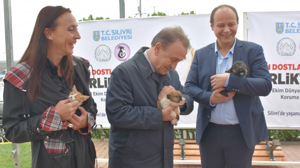 ‘Hayvanları Koruma Günü’nde Silivri’de örnek iş birliği