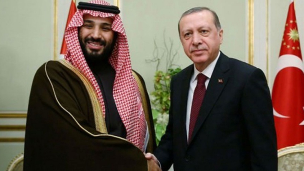 Erdoğan, Veliaht Prens Selman ile görüştü