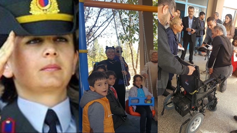Şehit Yarbay Songül Yakut’un çocuklarından büyük dayanışma