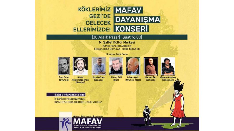 Ayvalıtaş için kurulan vakıftan dayanışma konseri