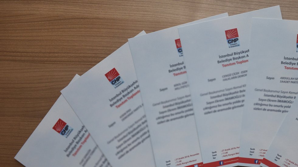 CHP, İmamoğlu için tanıtım toplantısı düzenleyecek