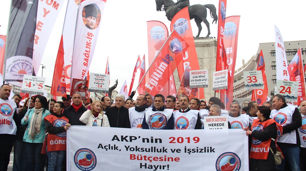 Birleşik Kamu-İş: “Yeni bütçe umutsuz ve mutsuz milyonlar yaratmaktadır!”