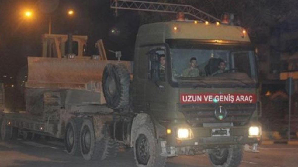 Sınıra askeri sevkiyat gerçekleşti!