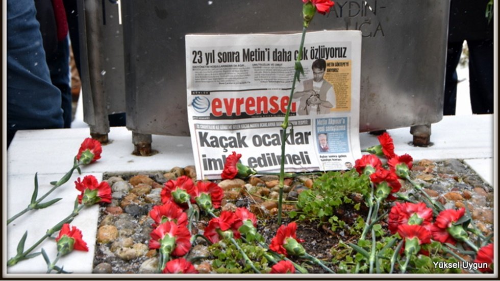Gazeteci Metin Göktepe anıldı