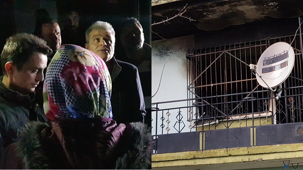 Hürriyet’ten evleri yanan aileye geçmiş olsun ziyareti