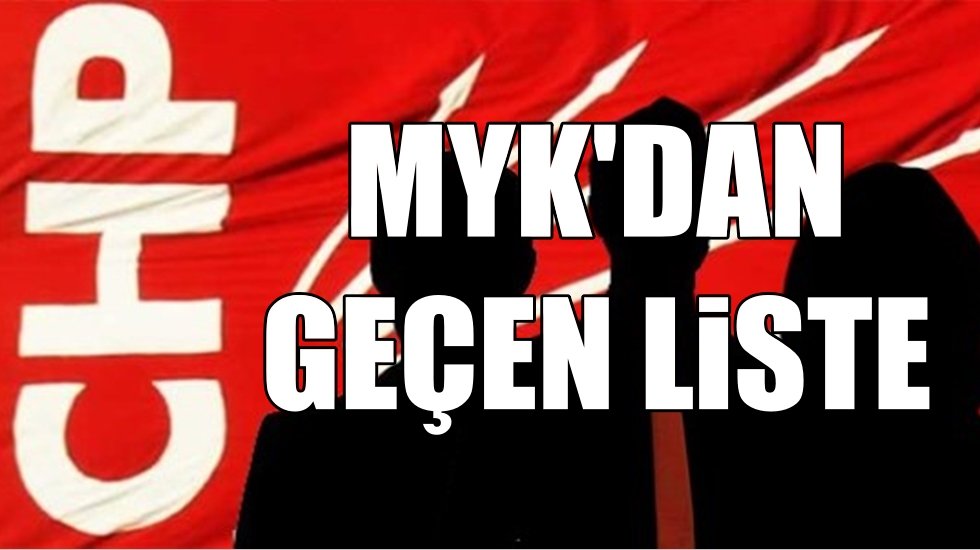 İşte CHP MYK'dan geçen İstanbul ve İzmir adaylarının listesi